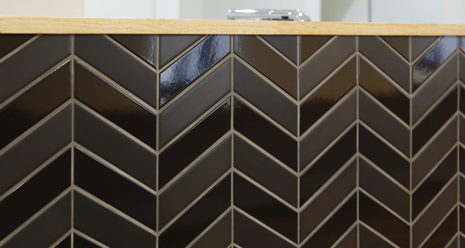 キッチンタイル壁